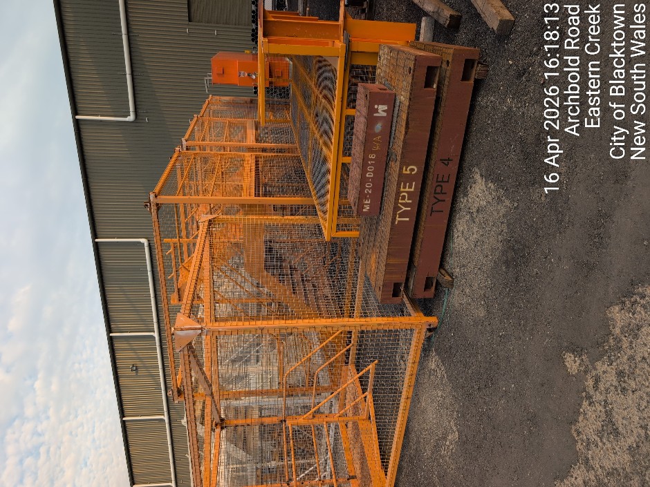 <p>CALBAH - ACCESS / STAIRS MODULES - ORANGE (Site ID: 151)</p>