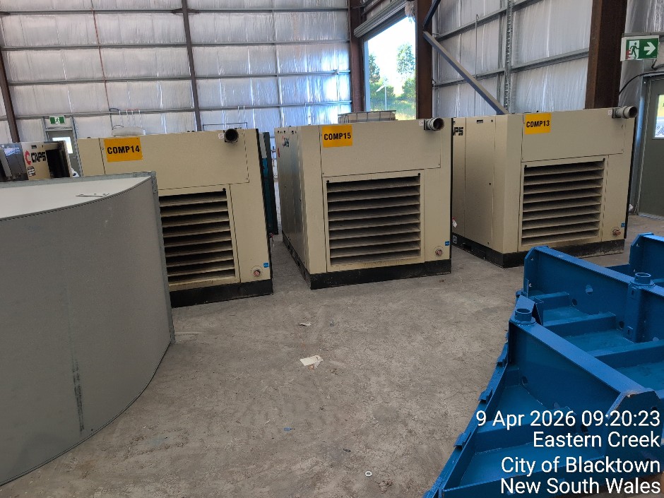 <p>110kw Air Compressor (Site ID: 2.02)</p>