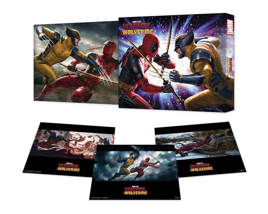 MARVEL STUDIOS' Deadpool & Wolverine: The Art of The Movie Slipcase.