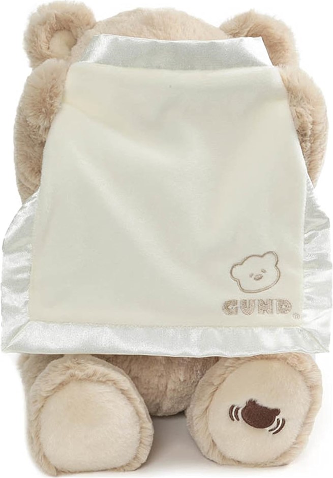 3 x GUND Animated Peek-A-Boo Bear, 11.5".