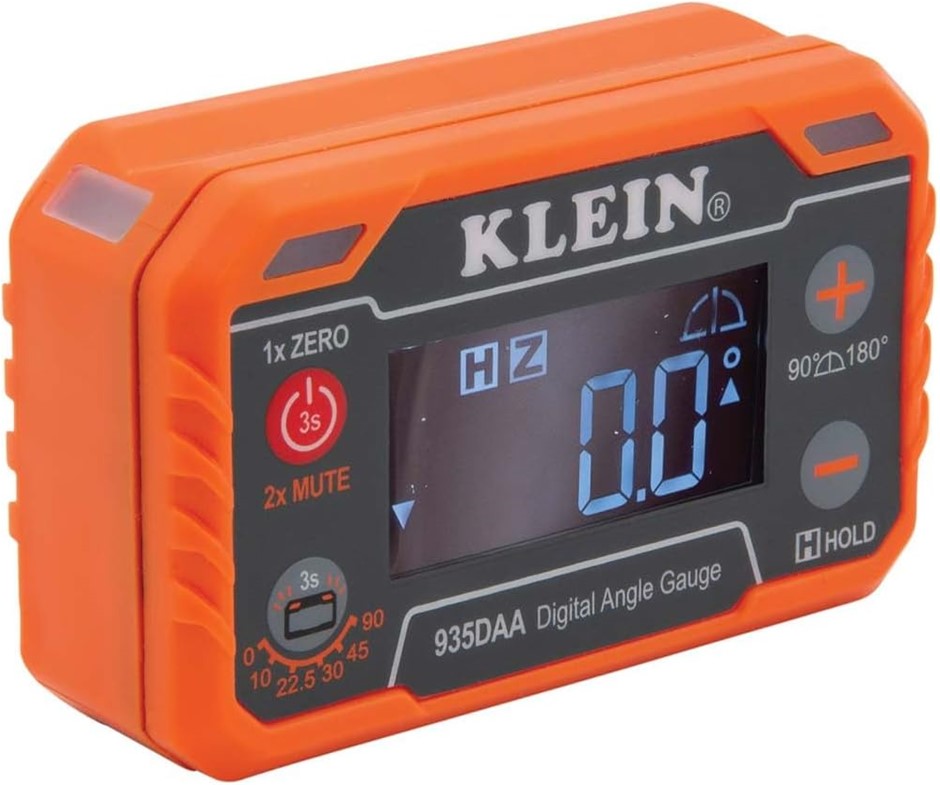 Klein Tools A-935DAA Digital Electronic Level and Angle Gauge, LED Angle Al