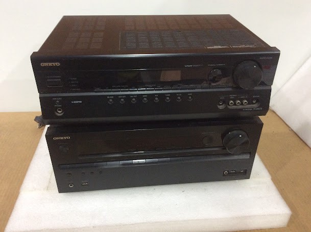 Onkyo TX-NR515AE&TX-SR578 AV Receiver (Lot of 2)