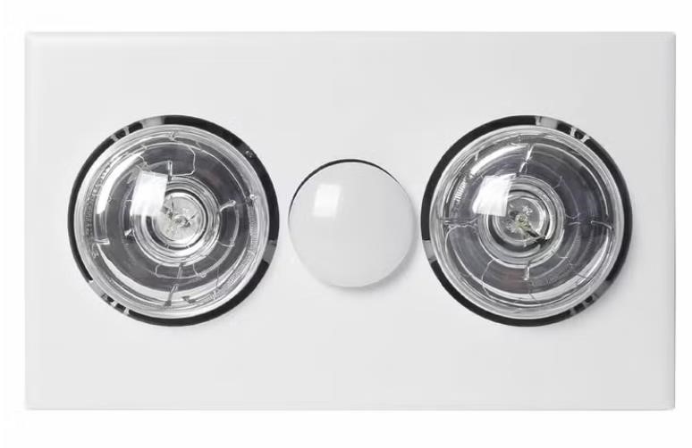 MARTEC Striker 2 Bathroom Heater and Exhaust Fan.