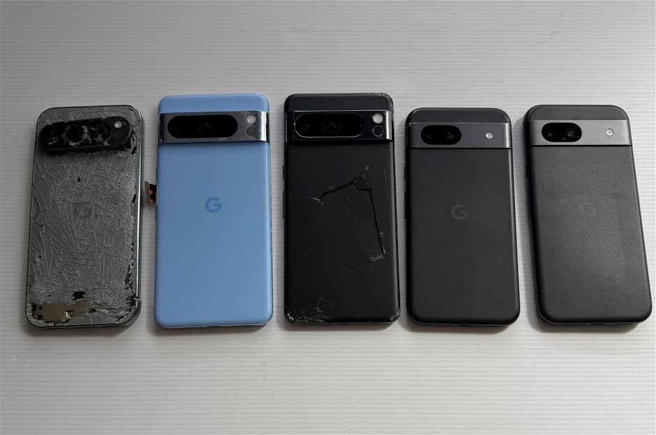 Google Pixel 9 Pro 256Gb / 8 Pro 256Gb / 8a - For Parts (Lot of 5)