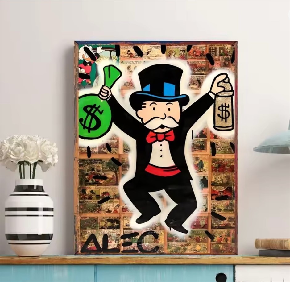 (After) ALEC MONOPOLY Canvas Print