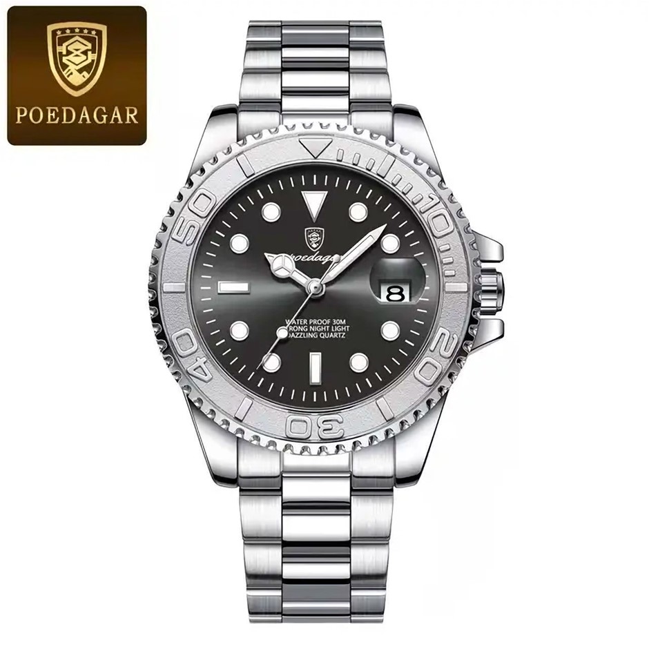 NEW POEDAGAR SS Sporty Men's WATCH