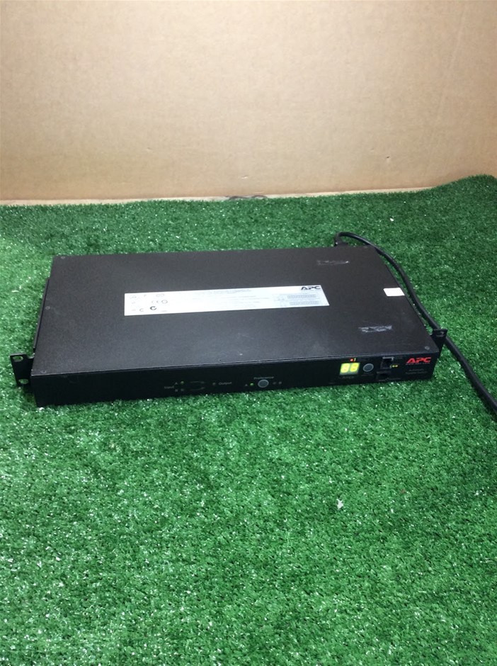 APC AP7721 Automatic Transfer Switch Rackmount PDU