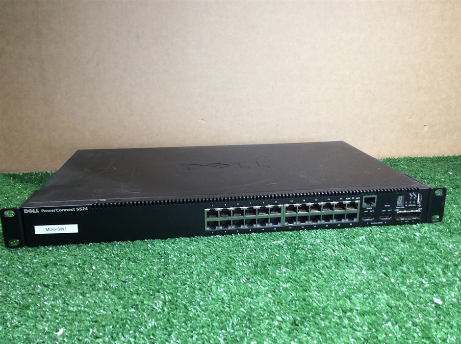 Dell Power Connect 5524 24-Port Gigabit Ethernet Network Switch