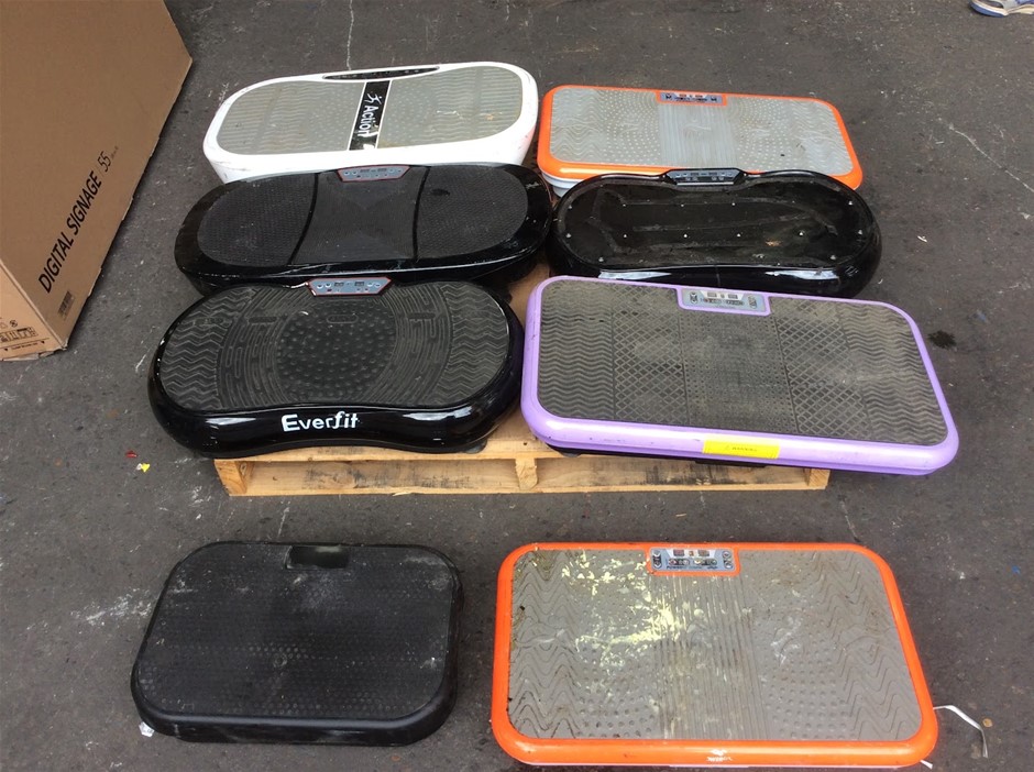 Everfit & Mixed Brand Vibration Exercise Platforms