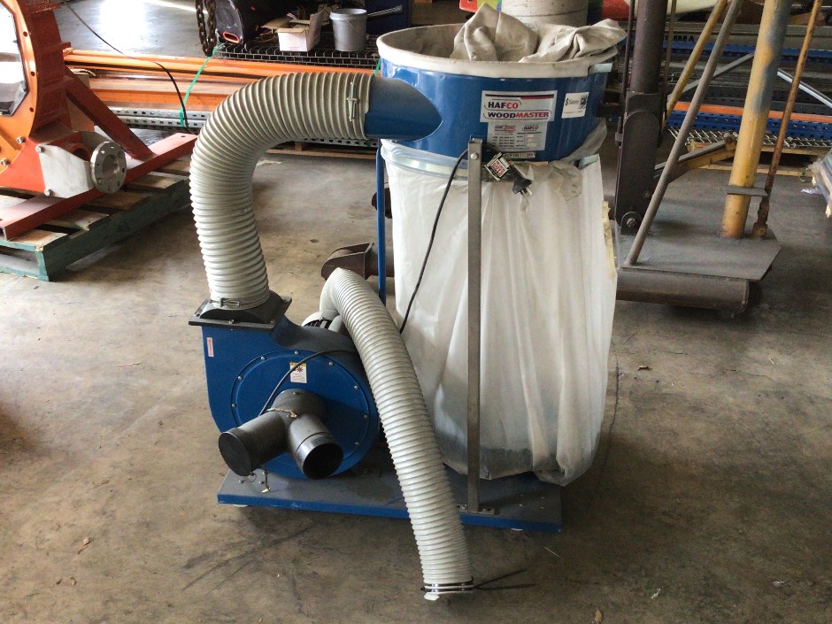 <p>HAFCO Single Stage Mobile Dust Collector</p>