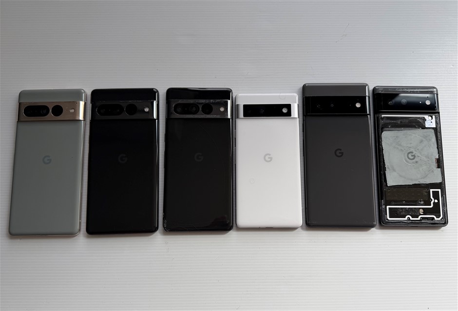 Google Pixel 7 Pro 512Gb / 7a / 6 Pro / 6 - For Parts (Lot of 6)