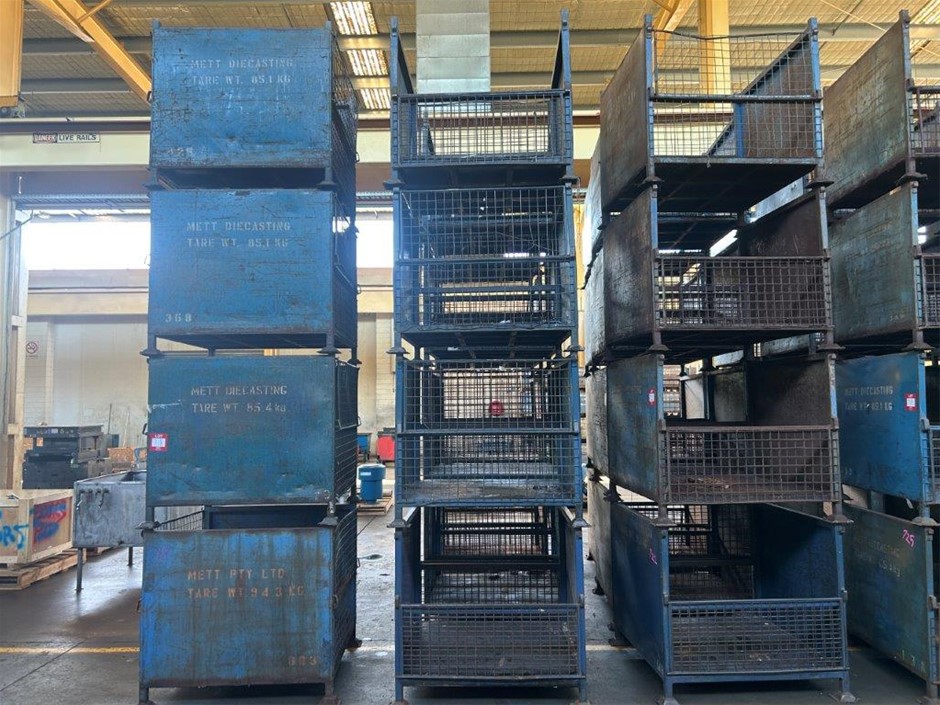 Stackable Steel Stillage Bin