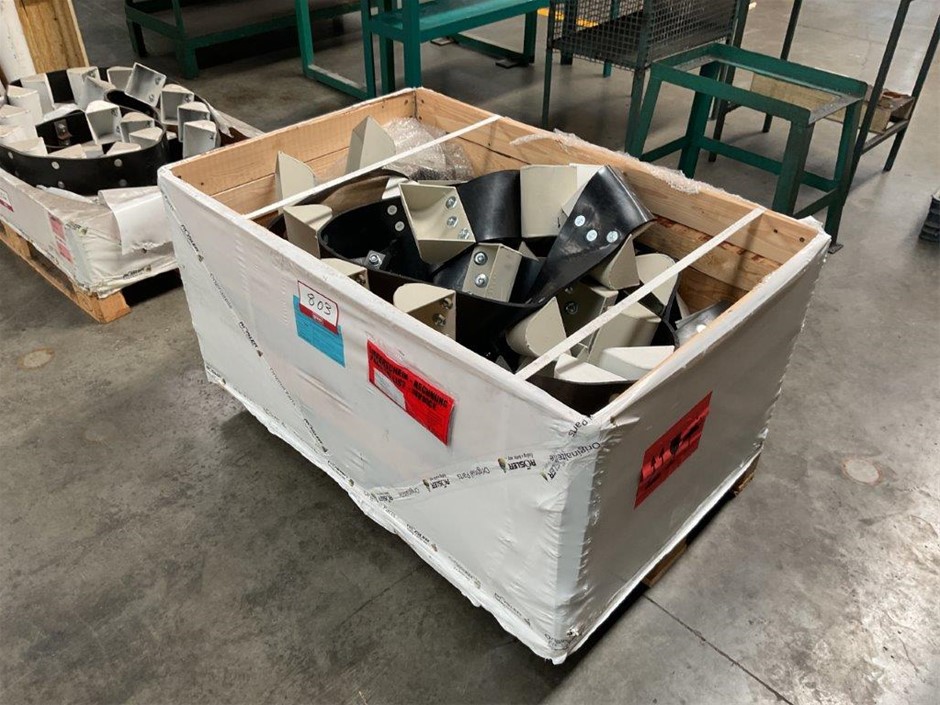 Crated Bucket Elevator Belt Assemblies