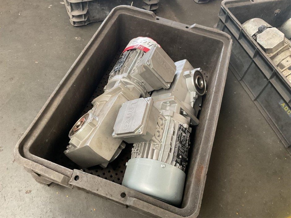 Qty 2 Rexroth Geared Motors
