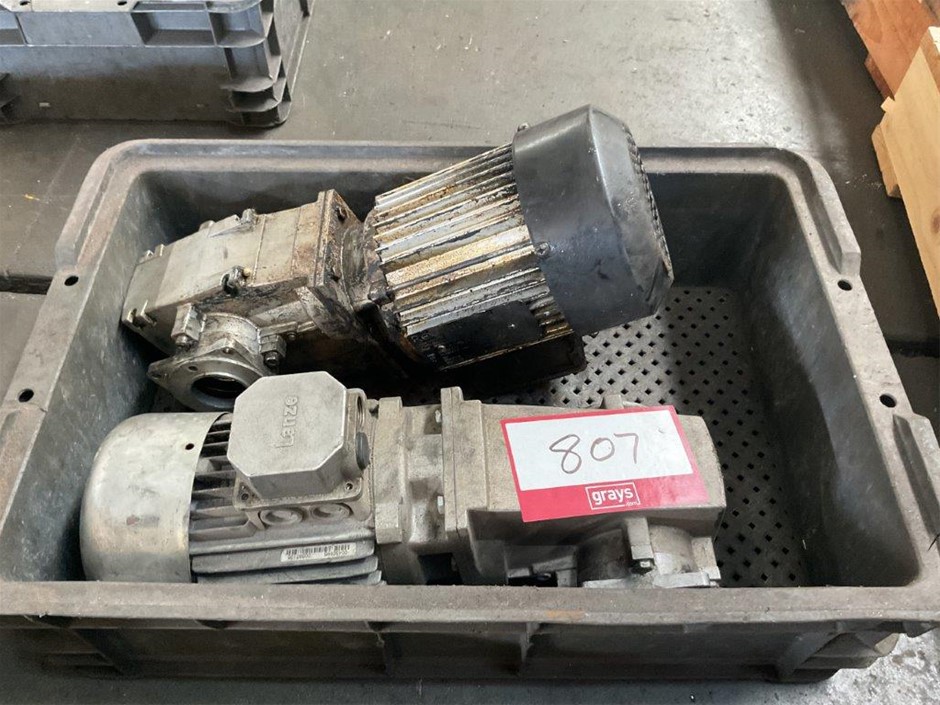 Qty 2 Rexroth Geared Motors