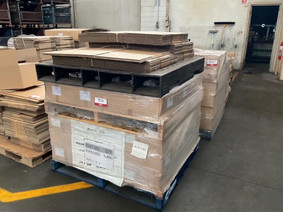 Pallet of Perforated Poly Bags