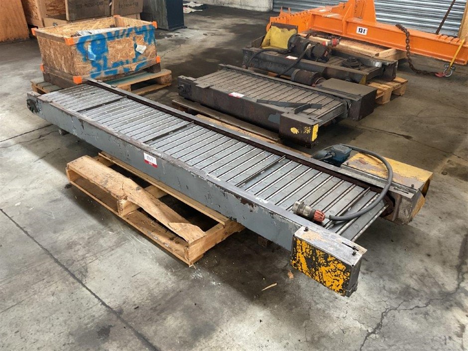 Powered Slat Conveyor Section