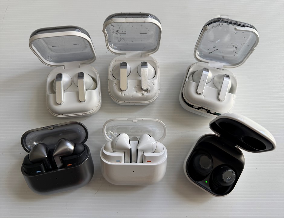 Samsung Galaxy Buds4 Pro / Buds3 Pro / FE - For Parts (Lot of 6)
