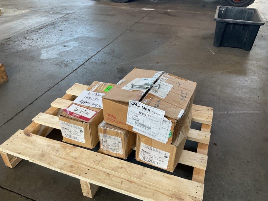 Qty 4 Boxes M8 x 50 Bolts