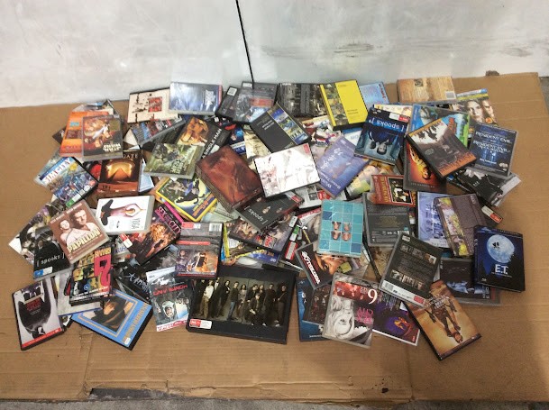Mixed Assorted DVD / VCD / CD Movies
