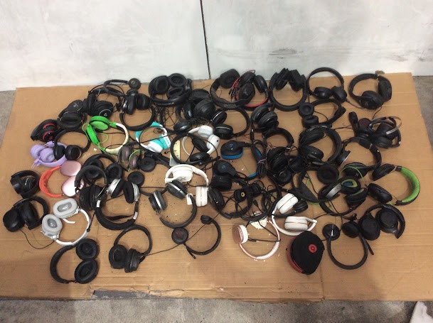 Mixed Brand and Model Over-Ear Headphones