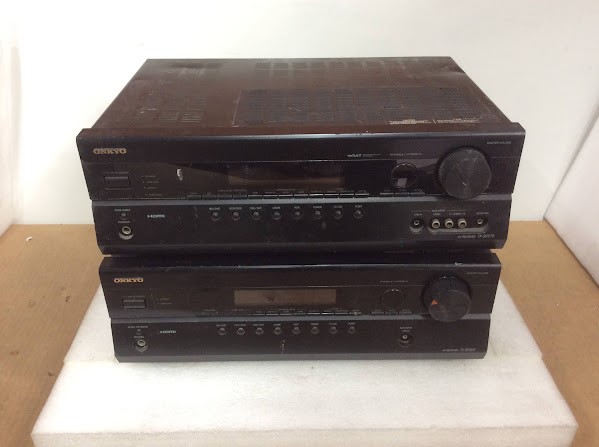 Onkyo TX-SR308&TX-SR578 AV Receiver (Lot of 2)