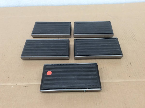 Targus DOCK180 Dual Video 4K Docking Station with Power Delivery (Lot of 5)