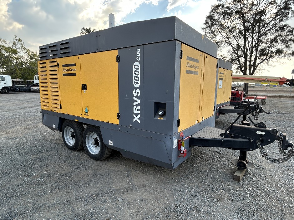 2006 Atlas Copco Compressor on a trailer **Rockhampton**
