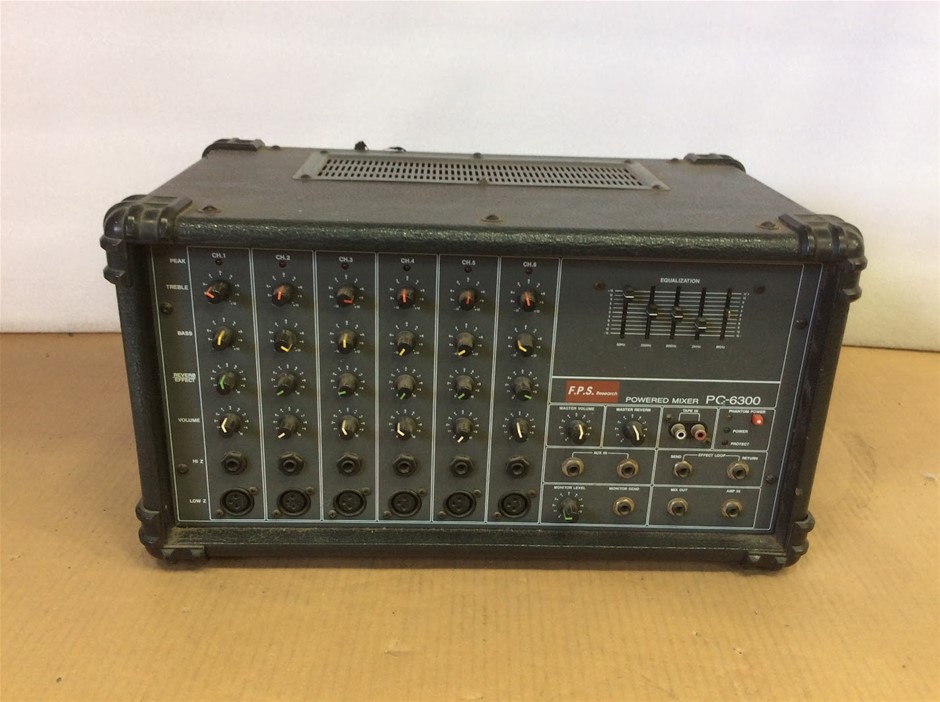 F.P.S. Research PC-6300 Powered Mixer