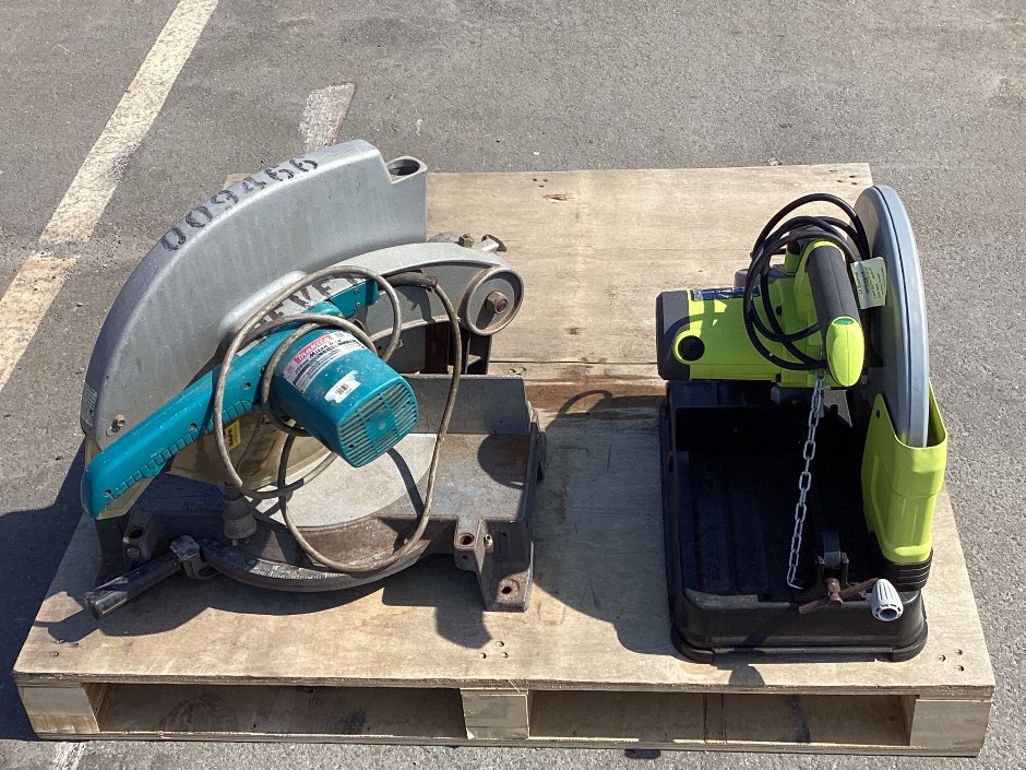 2 x Metal Drop Saws