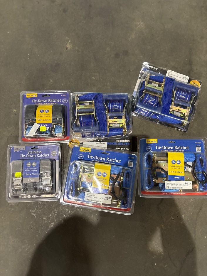 <p>Quantity Of Ratchet Straps</p>