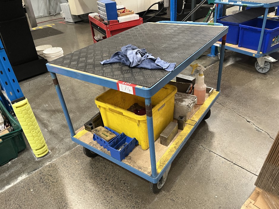 <p>Mobile 2 Tier Trolley with Contents</p>