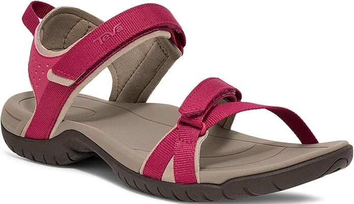 TEVA Women's Verra Outdoor Sandal, US7/UK5, Cherries Jubilee/Chocolate Brow