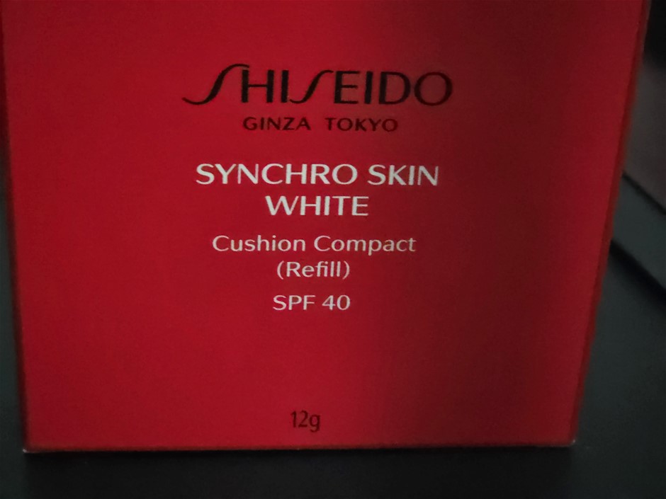 Shiseido, Synchro Skin White, Cushion Compact Refill, Shade Golden