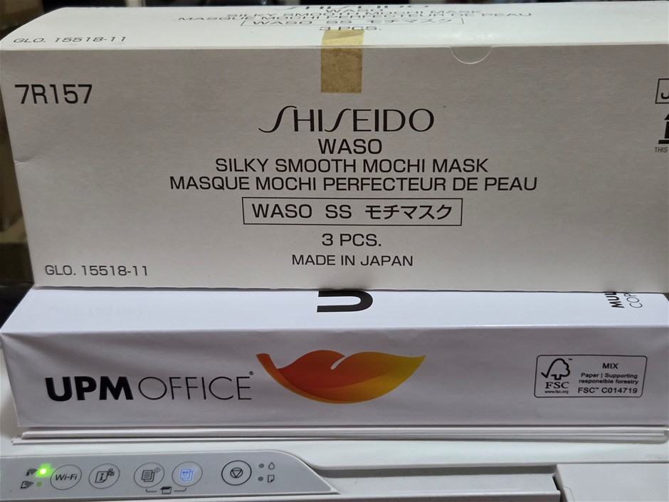 Shiseido Waso Silky Smooth Sakura Mochi Mask 3pk
