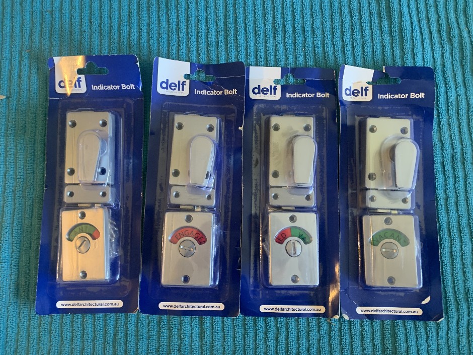 4 x Indicator Bolts