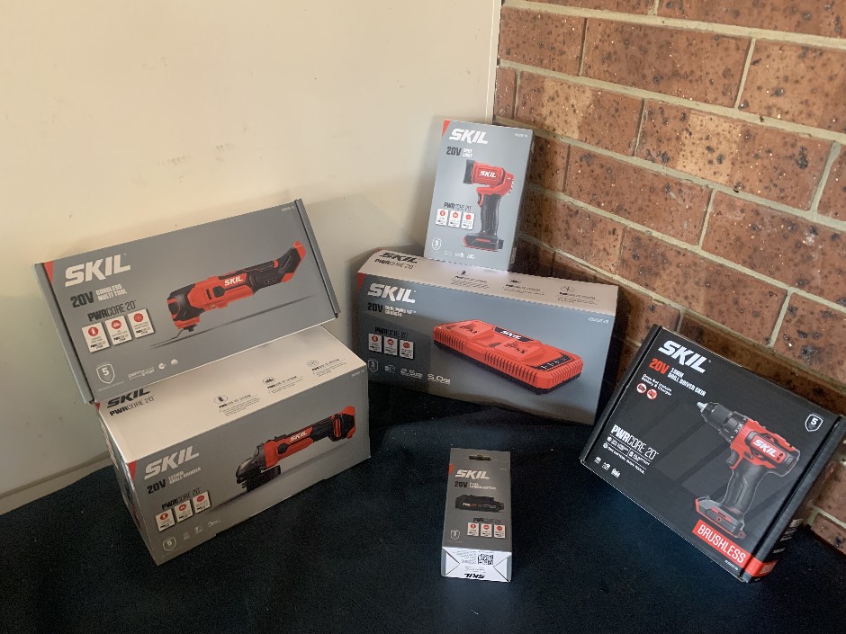 Various Skil Tools Comprising