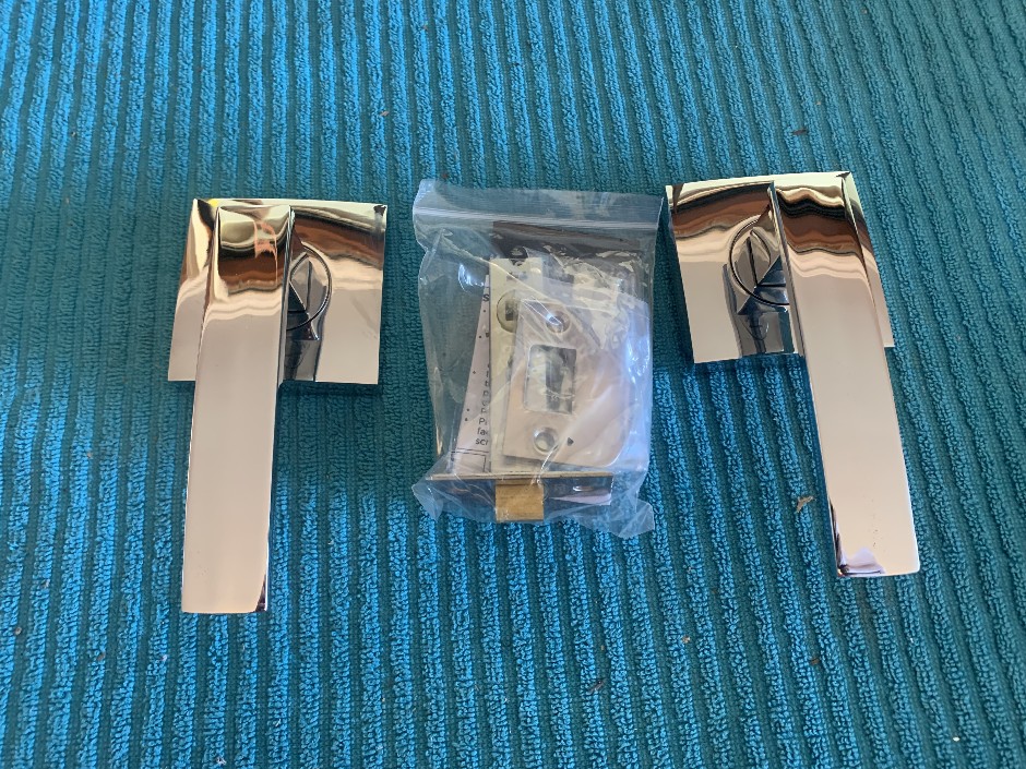 10 x Delftrade Passage Lever Sets