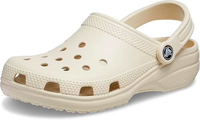 CROCS Unisex Adult Classic Clog / US7M (US9W) / UK6 / EU39 / Bone. NB: Has