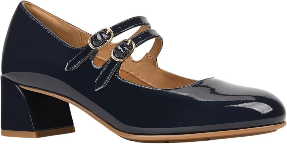 HUSH PUPPIES Women's Virgo Shoes, US5.5/EU35, Black, 302323. Buyers Note -