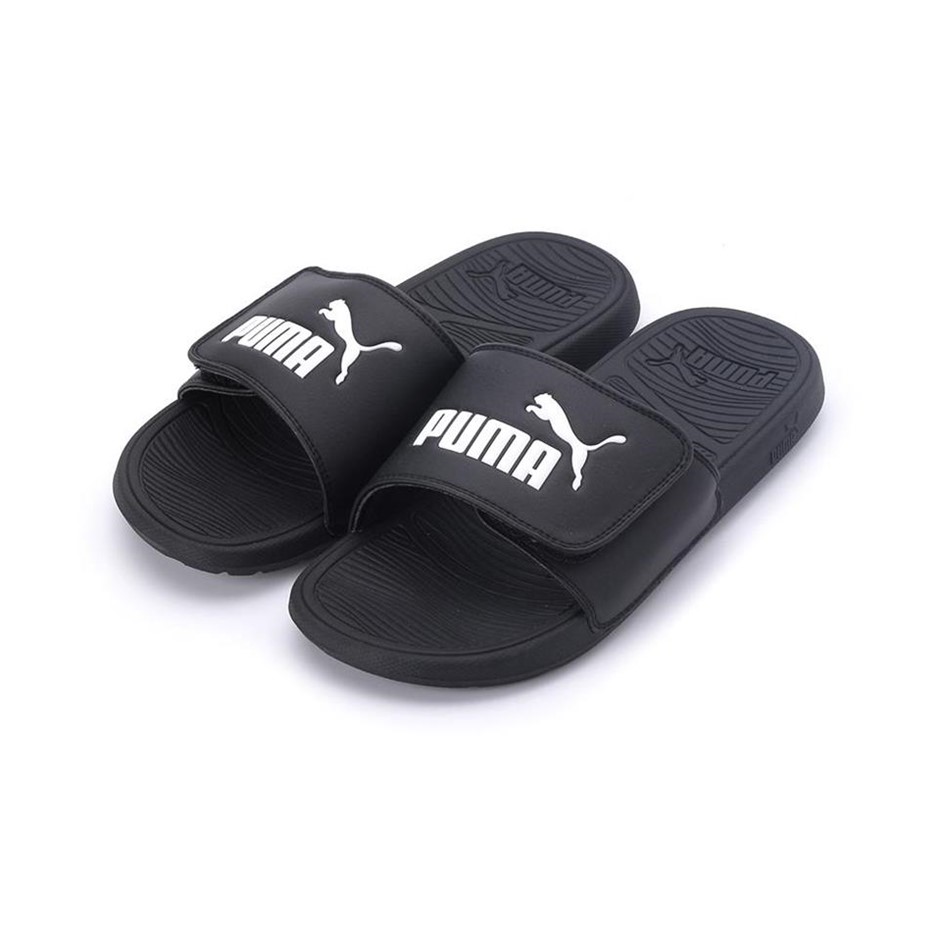 PUMA Cool Cat 2.0 V BX Slides, Size US6, Black/White (01), 43587. Buyers N