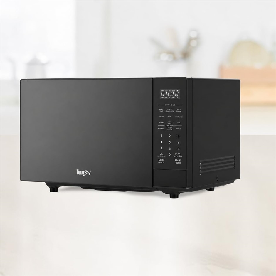TOTAL CHEF 26L Flatbed Inverter Microwave Oven – 220V, Inverter Technology,