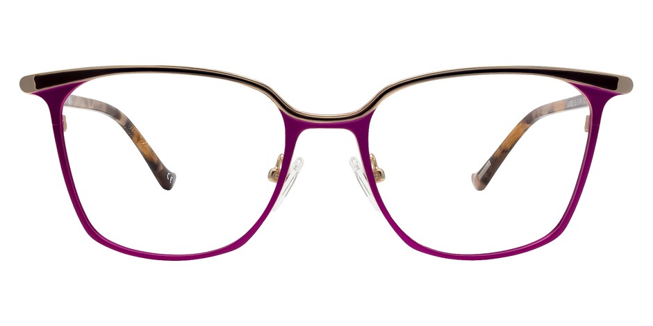 LUMINEYE Glasses Frames, 51-17-145, Fushia/Metal Pink/Bronze (C1), LU00063-