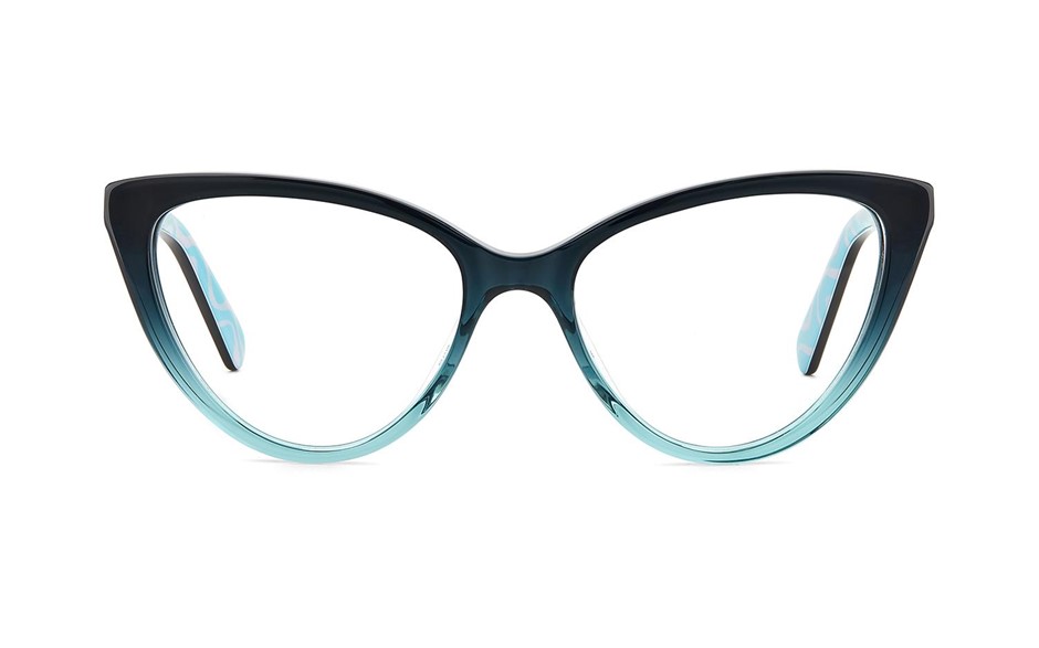 KATE SPADE Aubrie Eyeglasses Frames, Black Teal (ETJ). RRP: $129.97. Buyer