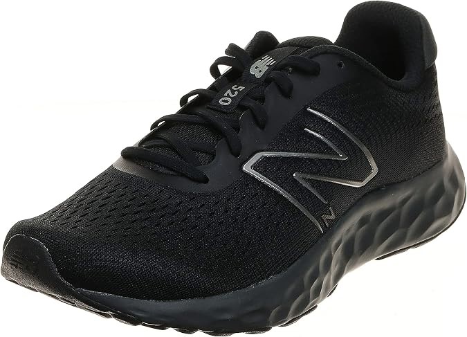 NEW BALANCE Men's Running Sneaker Shoes, US9.5/UK9/EU43, Black/Black, M520