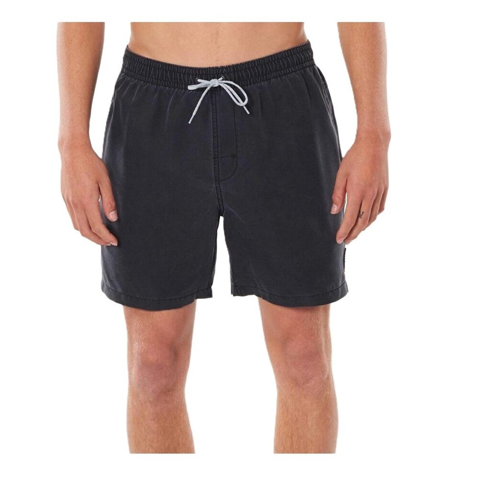 RIP CURL Men's ondi Volley 17" Boardshorts, Size S, Black. RRP: $50. Buyer