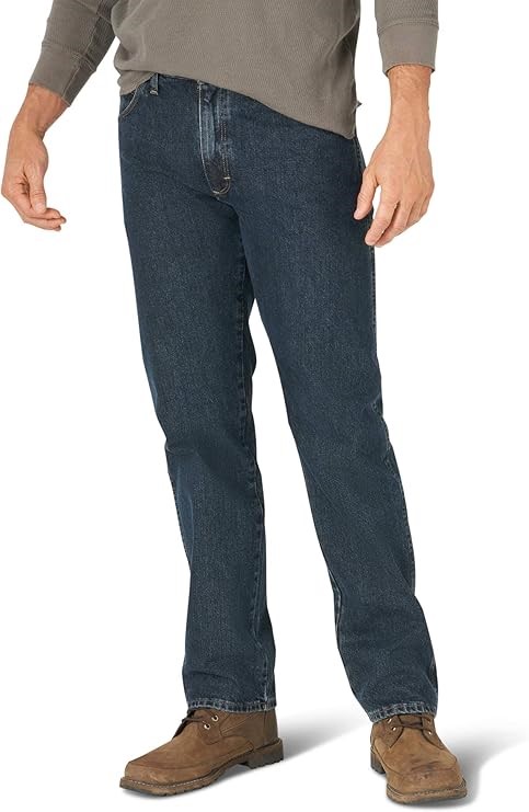 WRANGLER Authentics Men's Jean, Size 35W x 32L, Storm, 10ZM100ST. Buyers N
