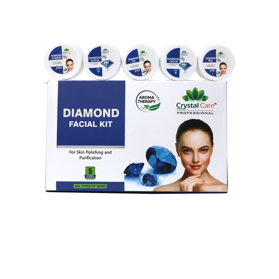 5 in 1 DIAMOND Crystal Care Professional Facial Kit, Skin Polishing & Purif