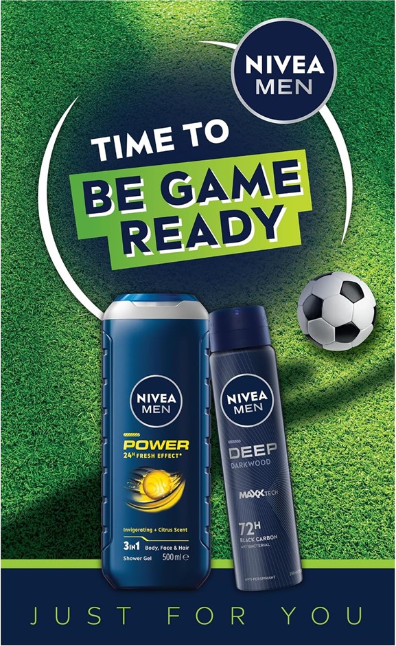 NIVEA MEN Time to be Game Ready 2026 Buyers Note - Discount Freight Rates