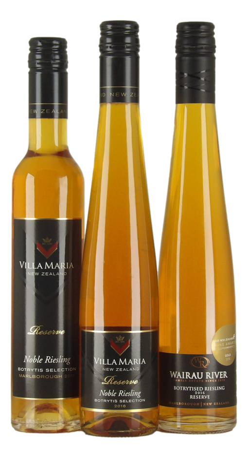 Mixed Dessert Wine Pack (3x 375mL), NZ.
